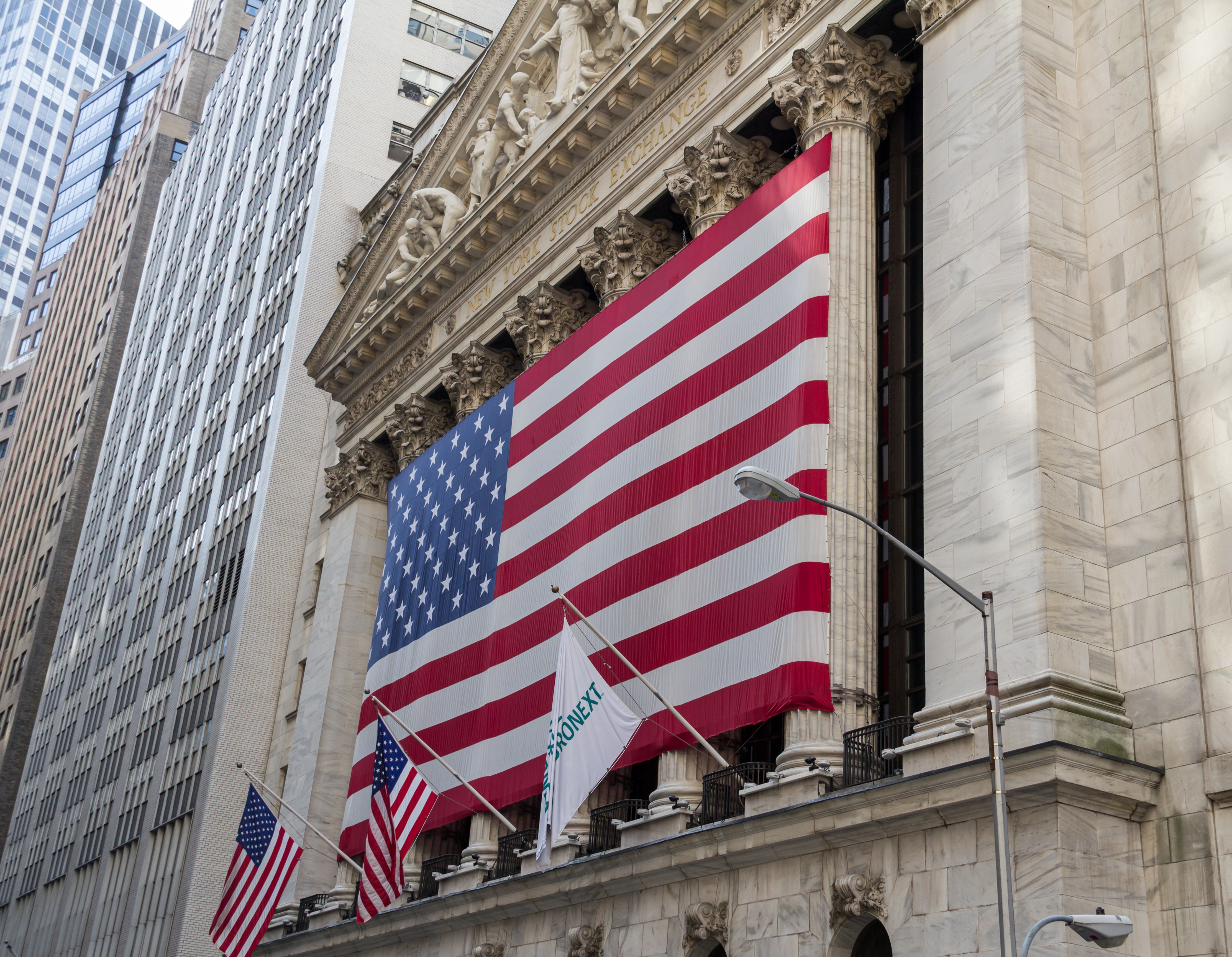 Wall Street in New York
