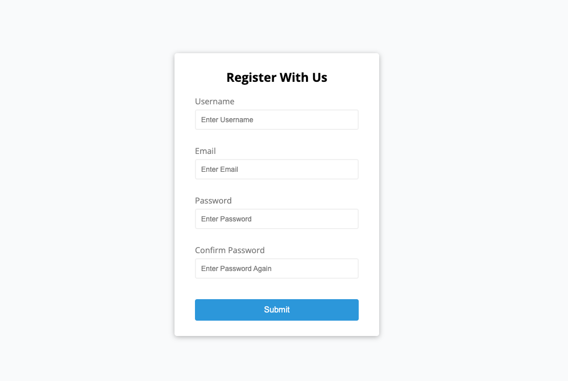 Form Validator Preview