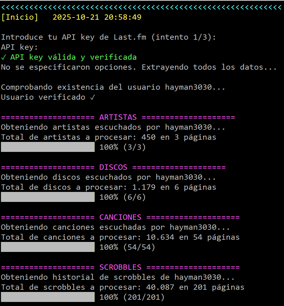 LastFMCollector - Pipeline ETL Backend