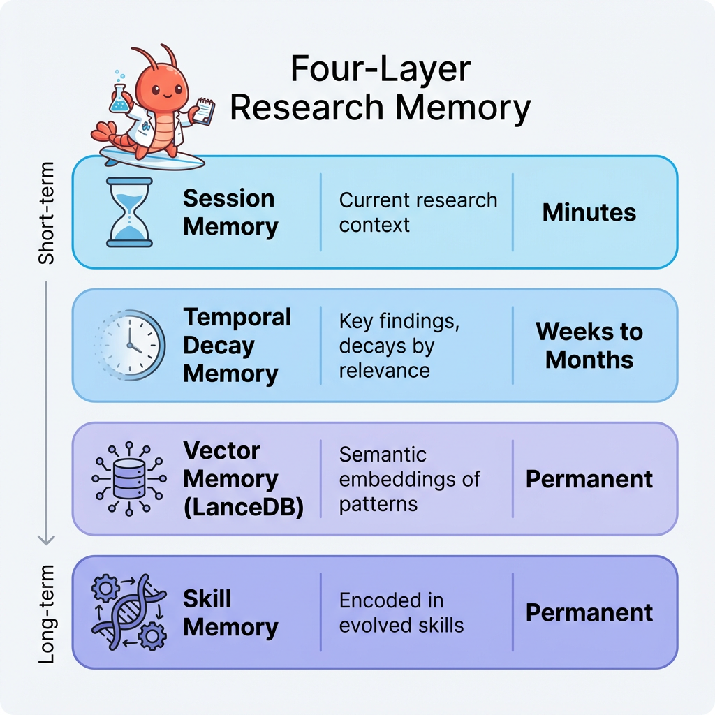 Four-Layer Research Memory