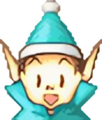 Aqua, the light blue Harvest Sprite