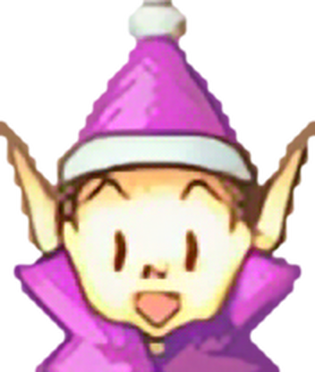 Bold, the purple Harvest Sprite