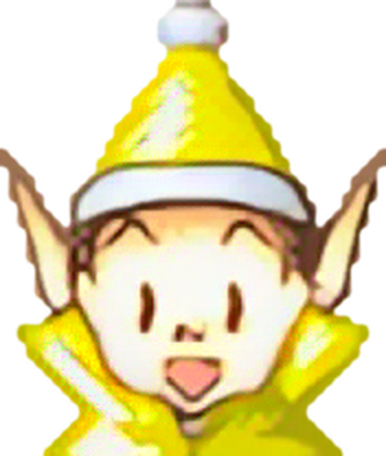 Hoggy, the yellow Harvest Sprite