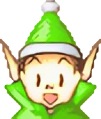 Timid, the green Harvest Sprite