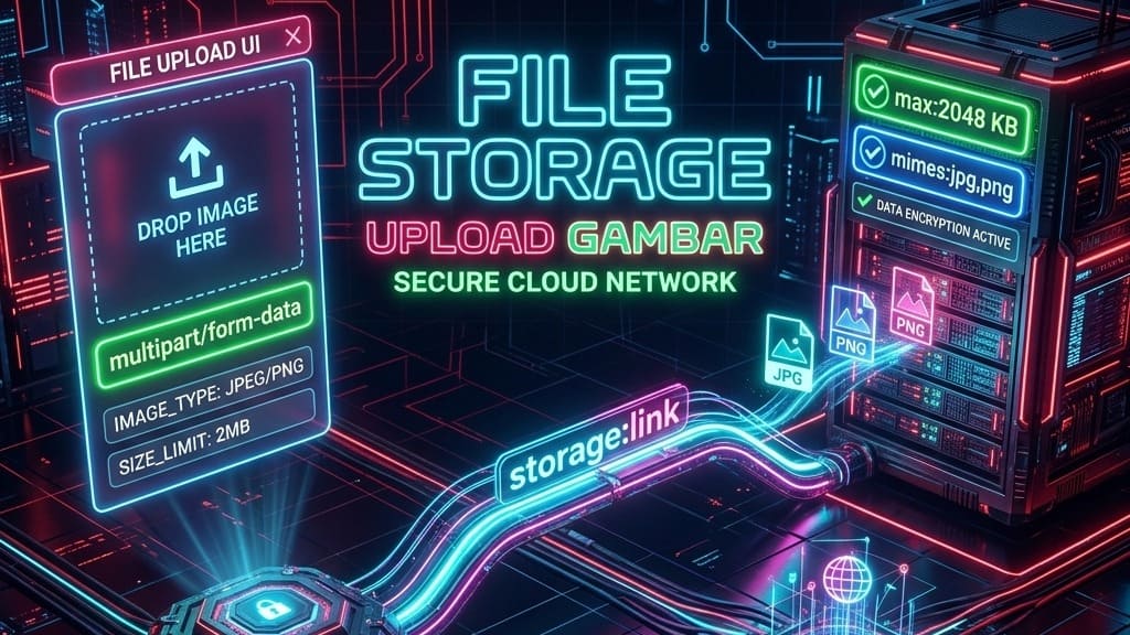 Belajar Laravel 13 #9: File Storage (Upload Gambar)