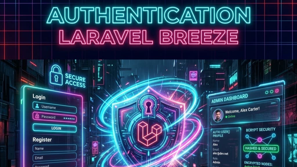 Belajar Laravel 13 #7: Sistem Autentikasi (Laravel Breeze)