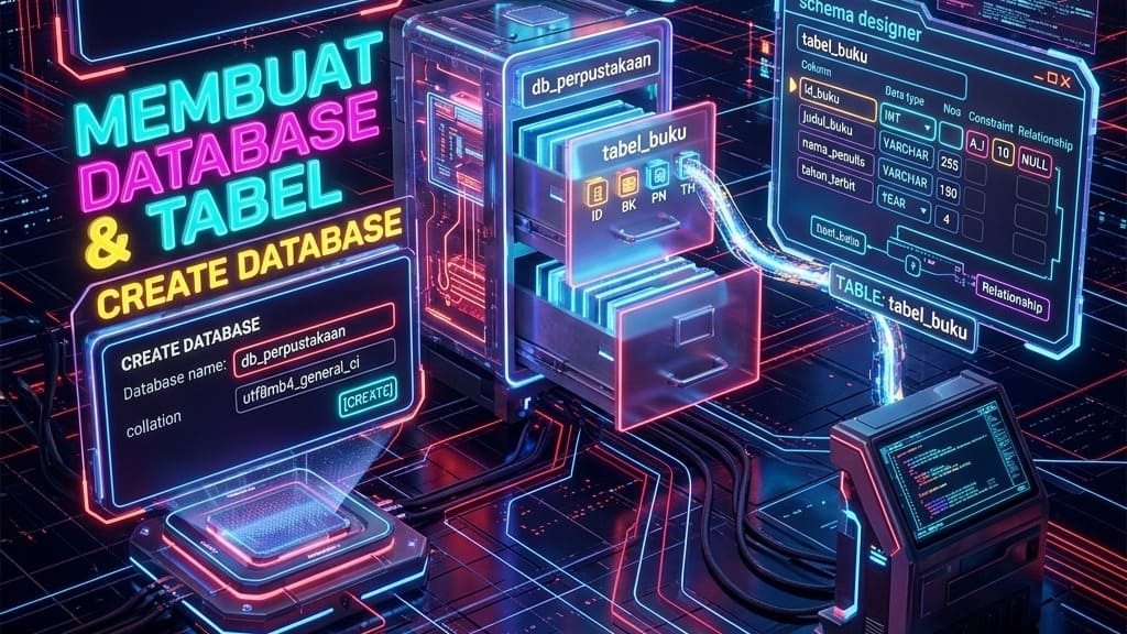 Belajar Database MySQL #2: Membuat Database dan Tabel