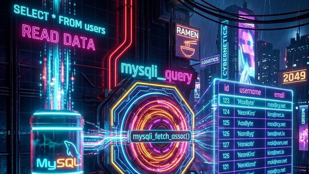 Belajar PHP & MySQL #6: Operasi Read (Menampilkan Data)