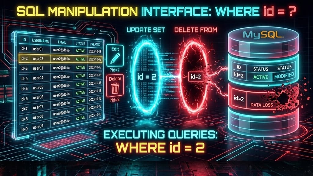 Belajar PHP & MySQL #8: Operasi Update dan Delete