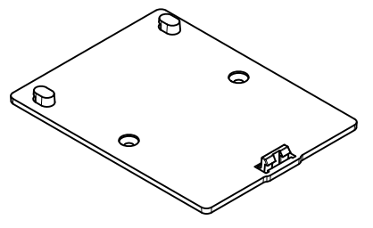 Technische Zeichnung Wandhalterung