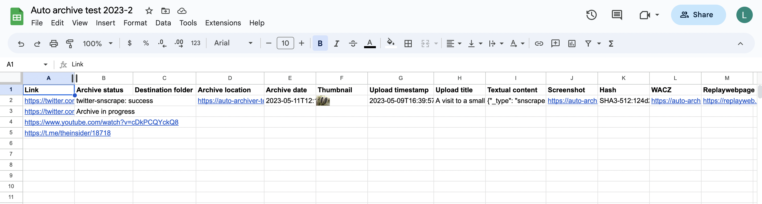 Auto-Archiver image 4