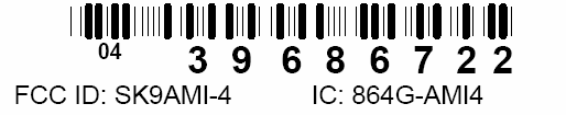 Example FCC Label (2)