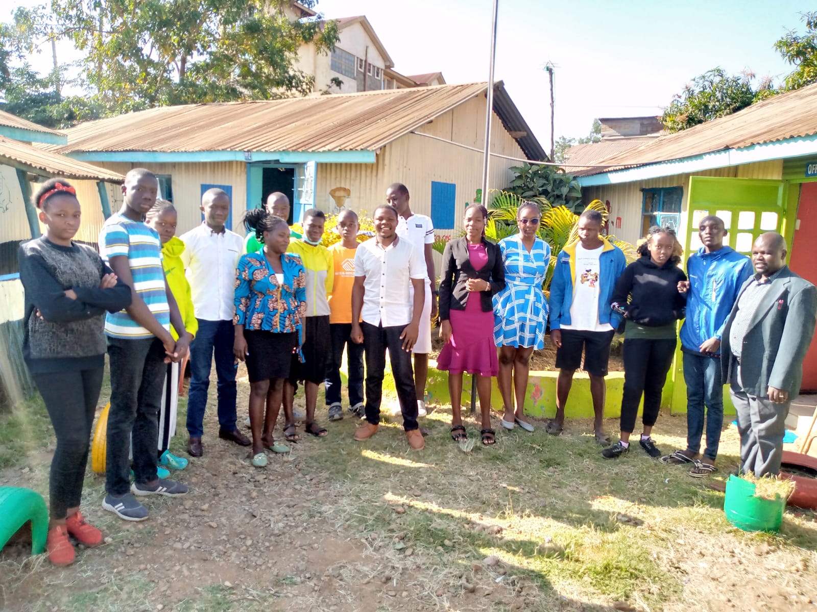 Tutors and learners at Bemcru Learning Center.
