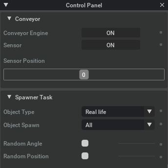 Control panel image