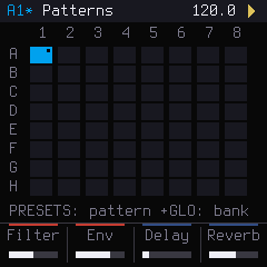Patterns page
