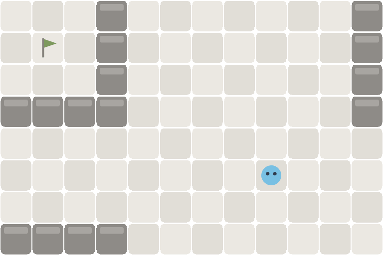 A wall on the far edge stops the player