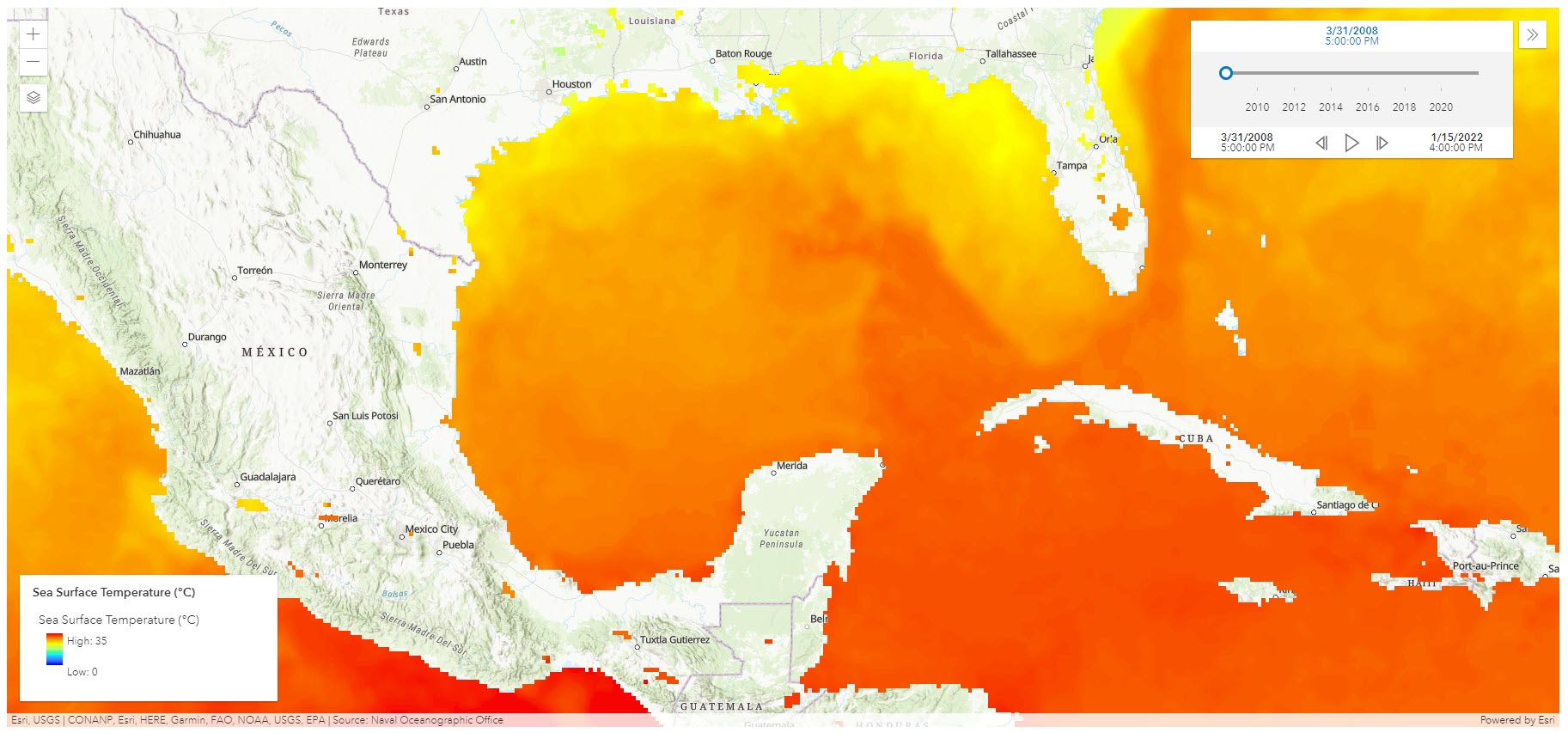 Sea Temperature