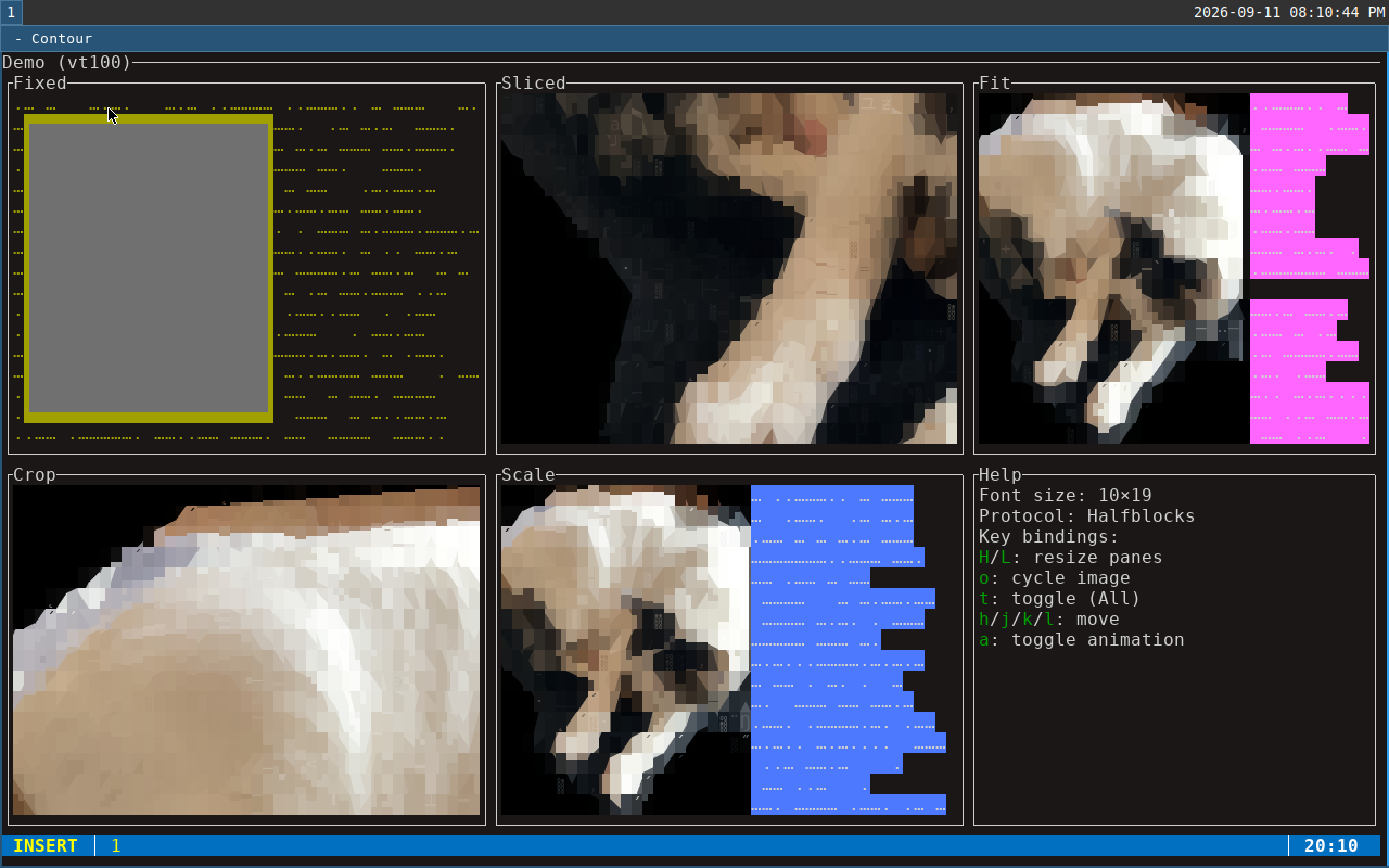 contour screenshot