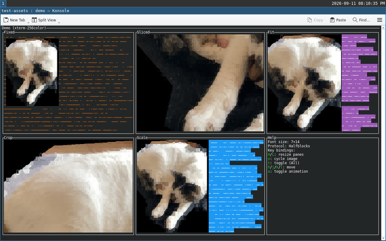 konsole screenshot