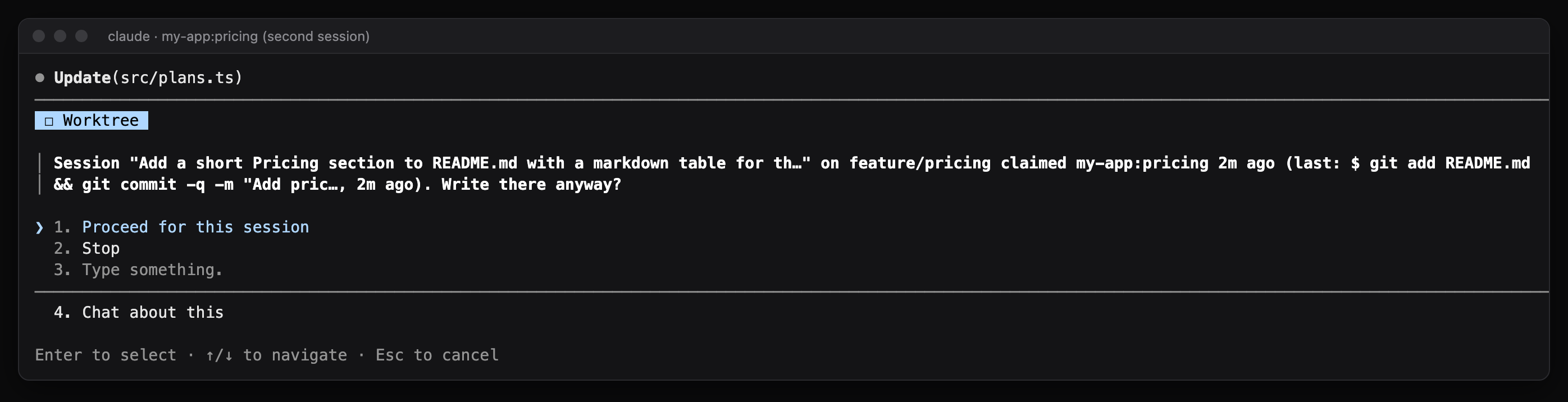 The worktree guard question