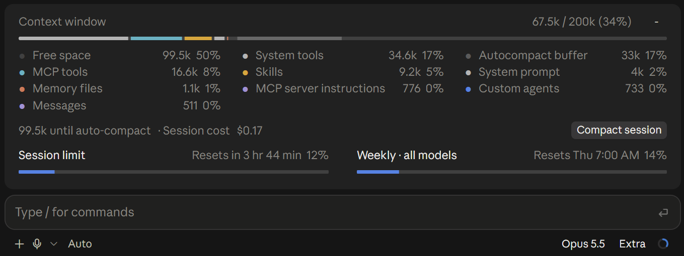 The open drawer in the desktop Code tab