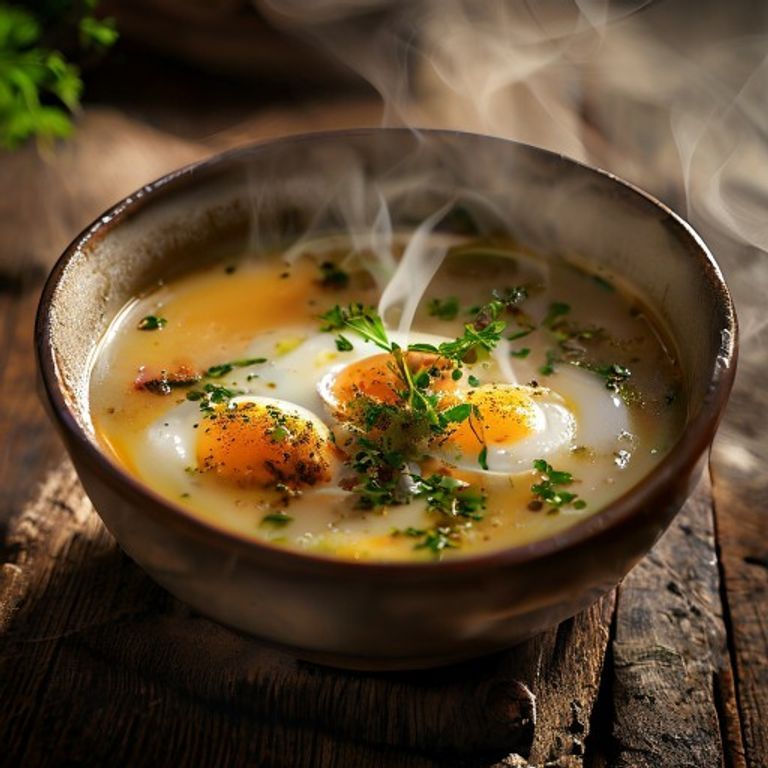 Colombian Changua (Bogotá Milk and Egg Morning Soup)
