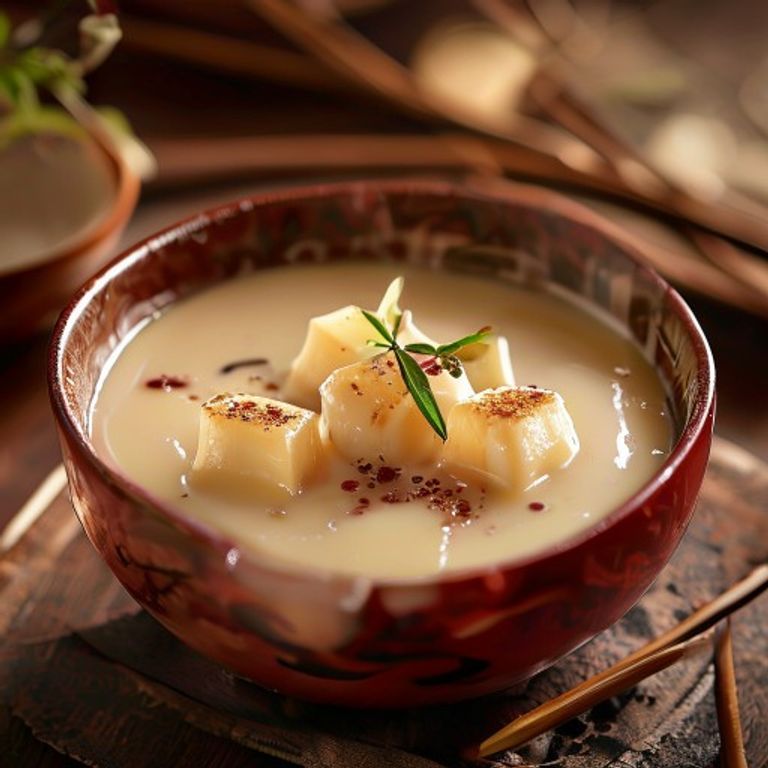 Dou Hua-Style Silken Tofu in Warm Sweet Milk