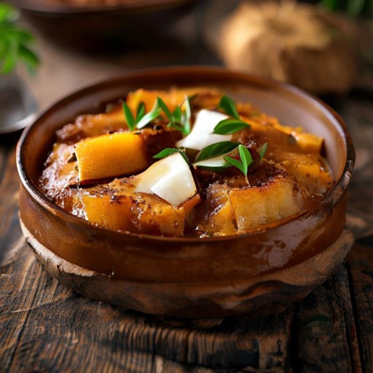 Jamaican Sweet Potato Pudding (Coconut Pone)