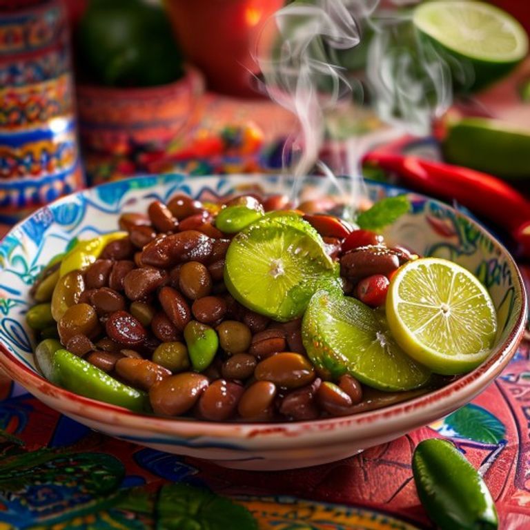 Kidney Bean and Lime Breakfast Smash
