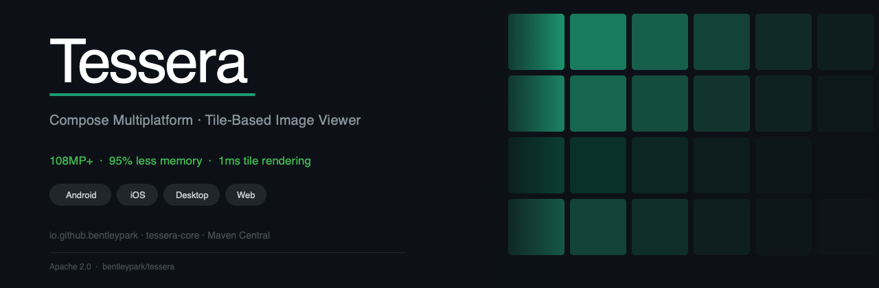 Tessera - Compose Multiplatform Tile-Based Image Viewer