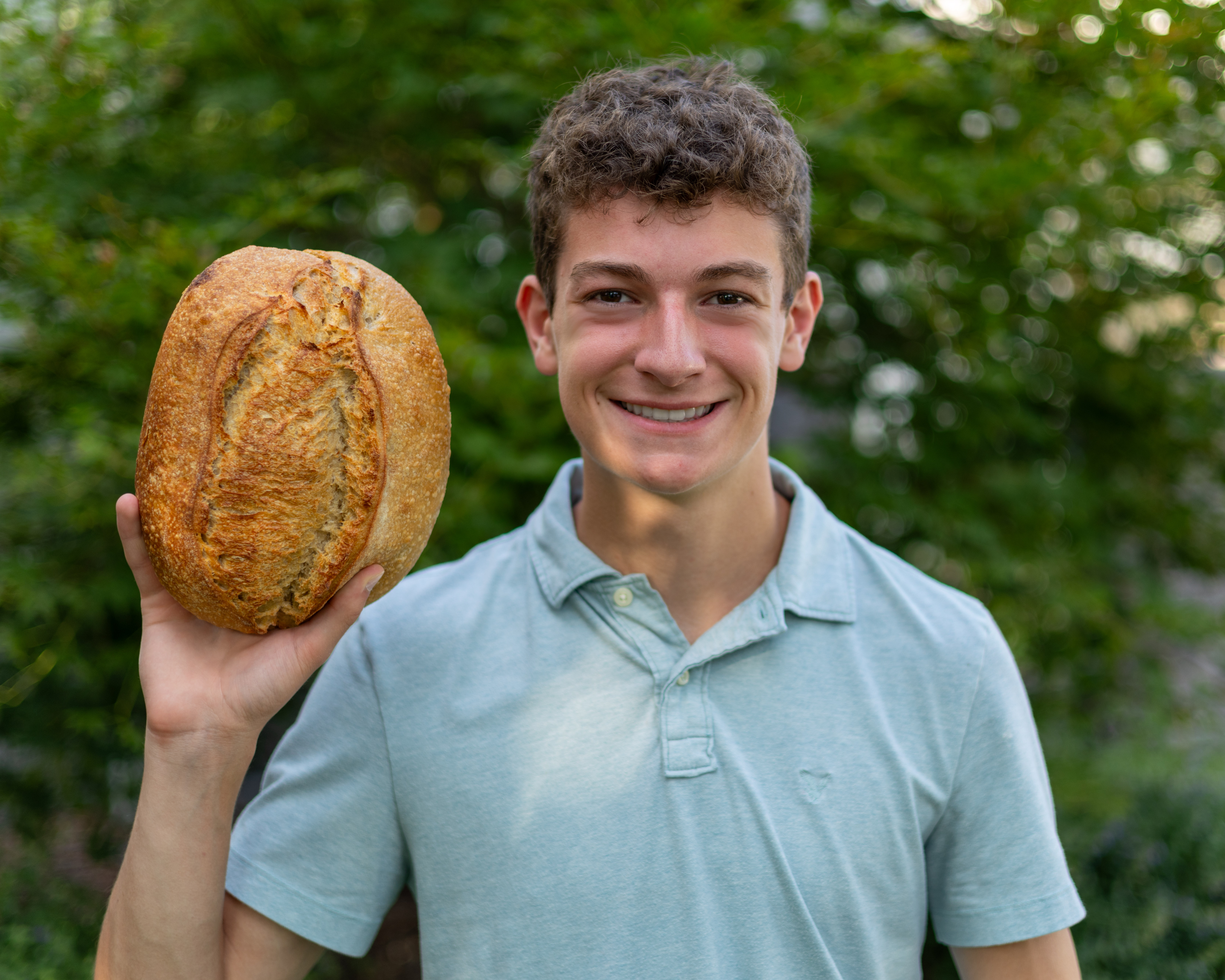 Fresh sourdough loaf
