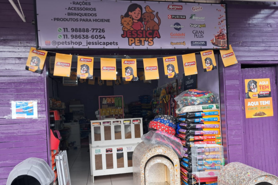 Fachada da Jessica Pets