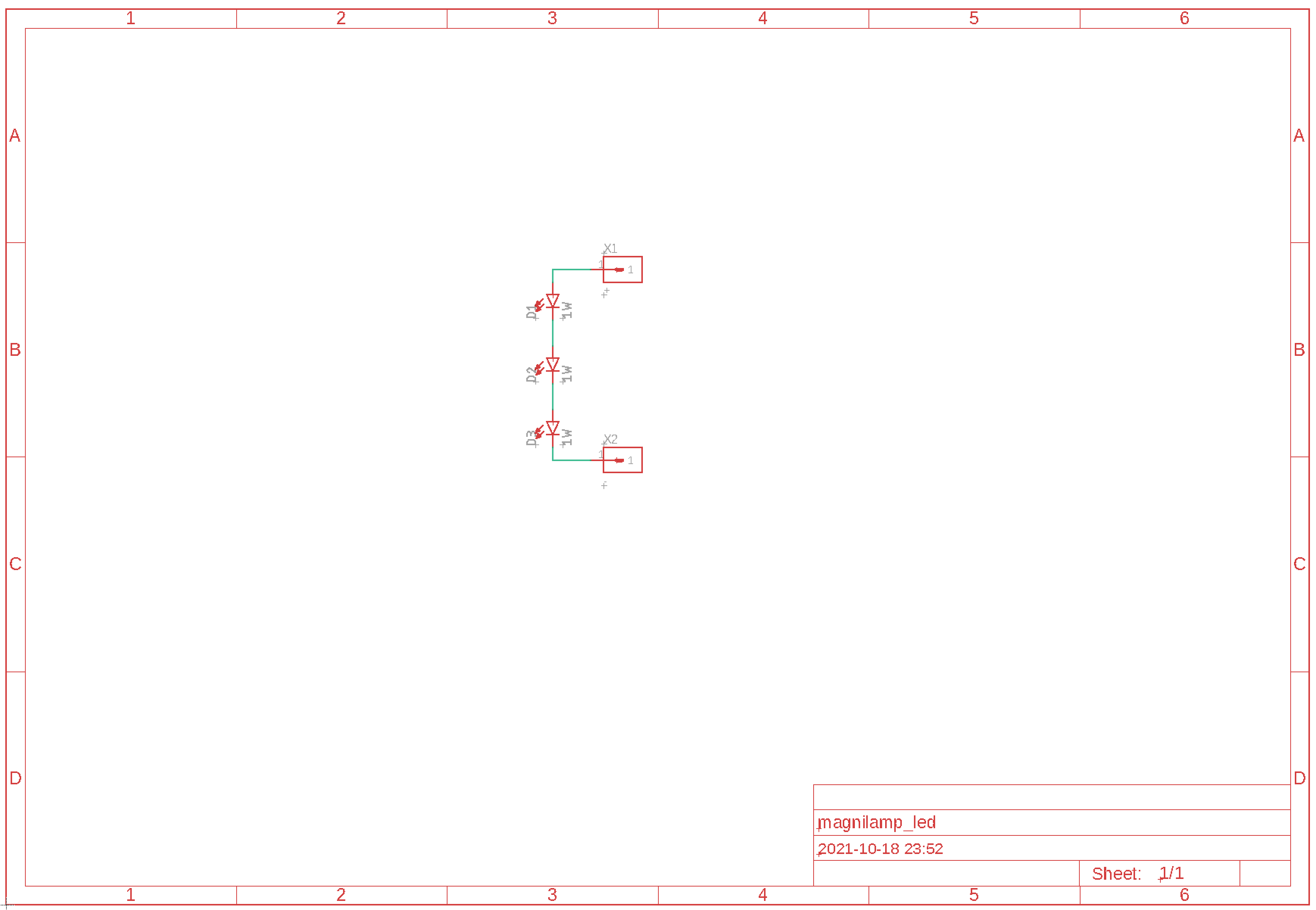 LED board schematic