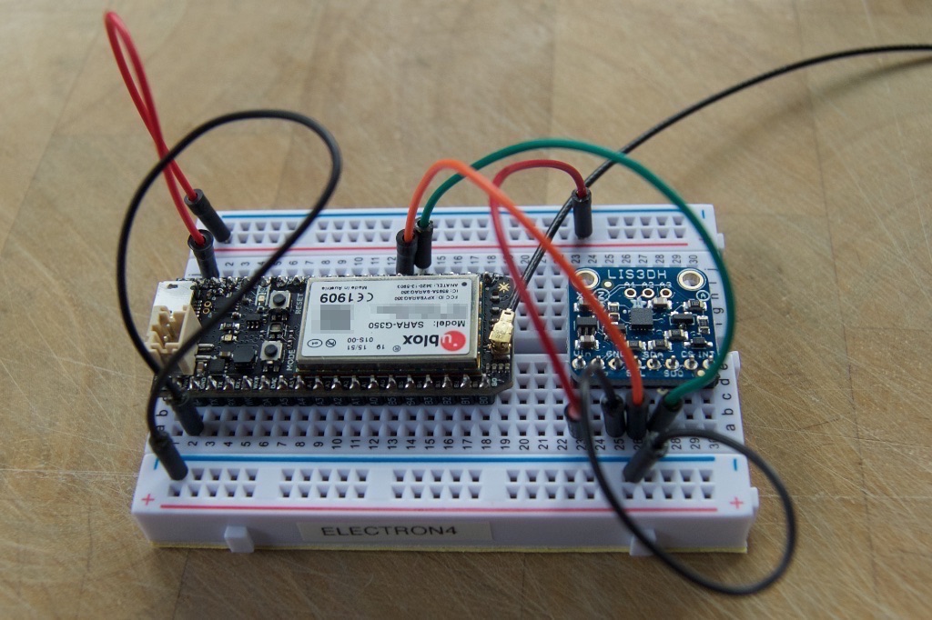 Electron I2C Connection