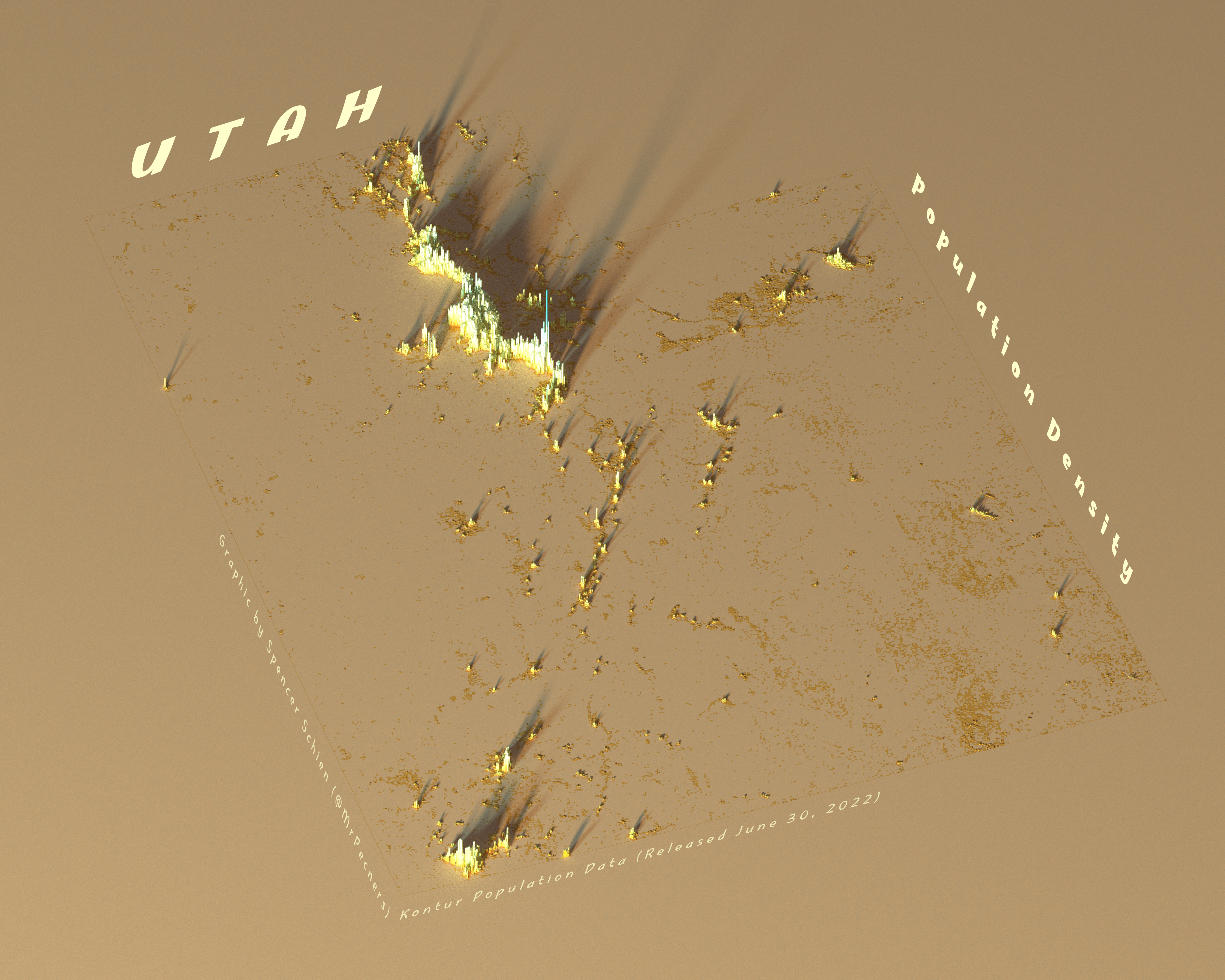 Utah Population Density