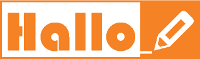 Hallo Editor logo