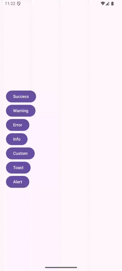 Android Snackbar Demo