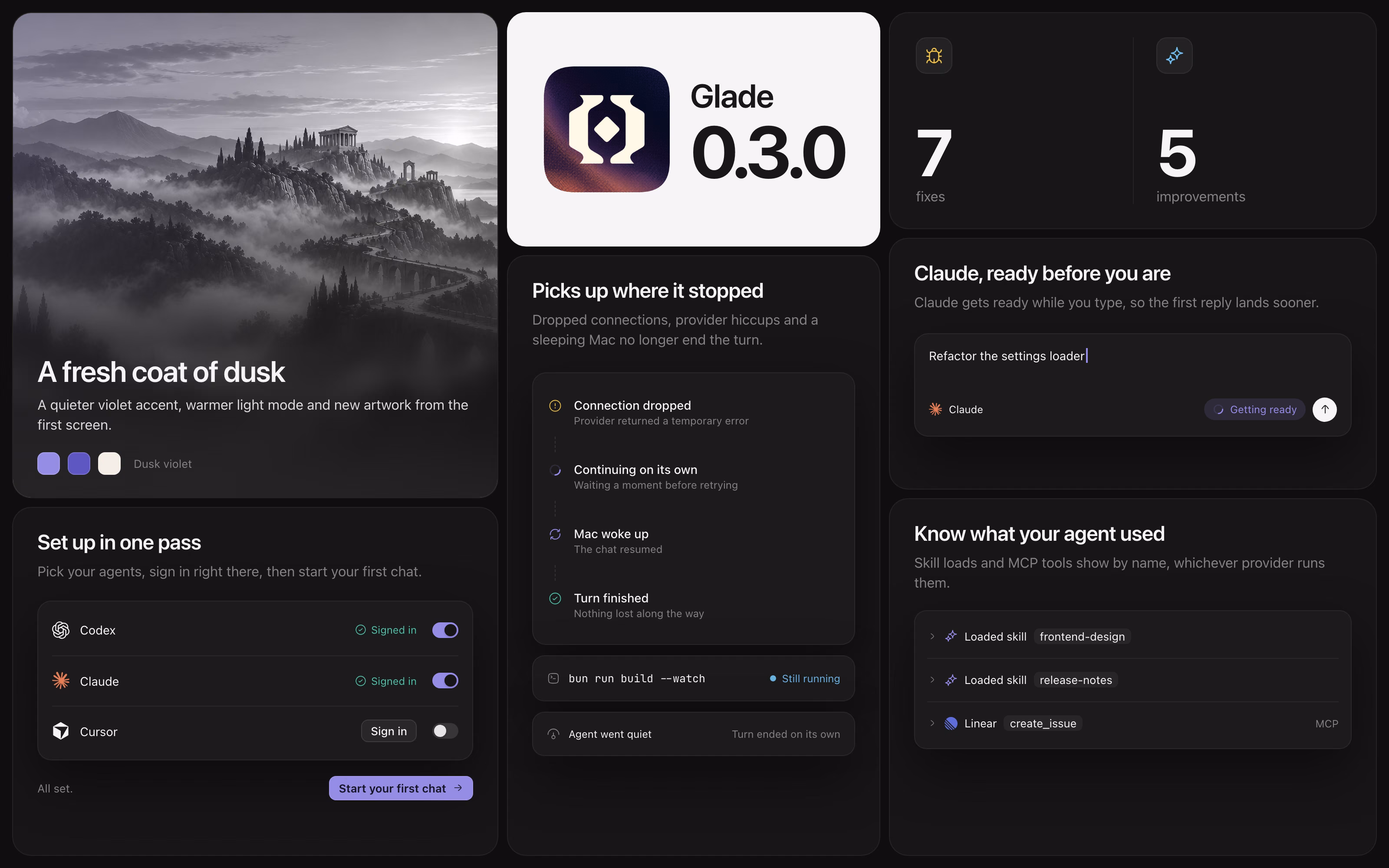 Overview of Glade 0.3.0