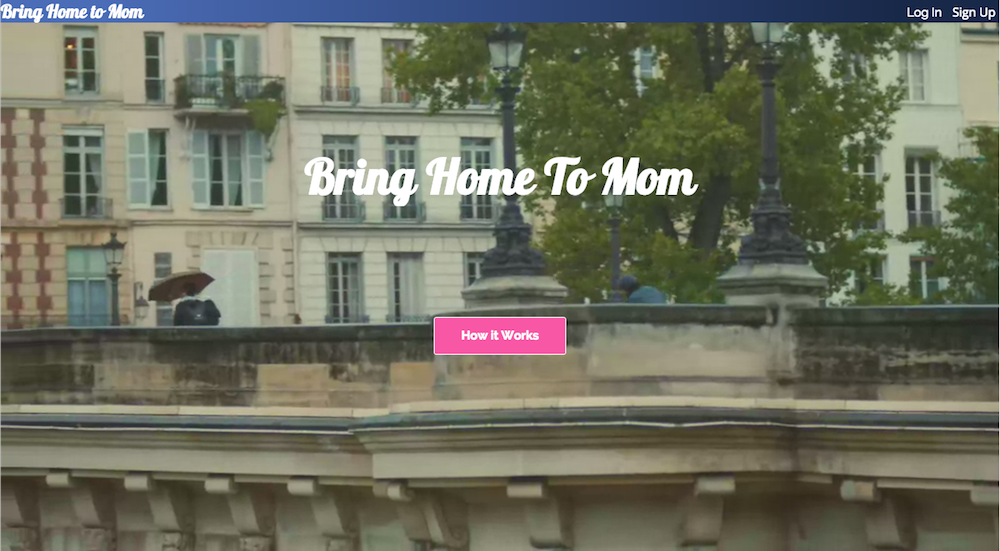 GitHub - berkjon/bring-home-to-mom: DBC final project. Match-making and ...