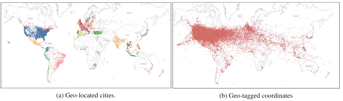 World map coverage of Mega-COV