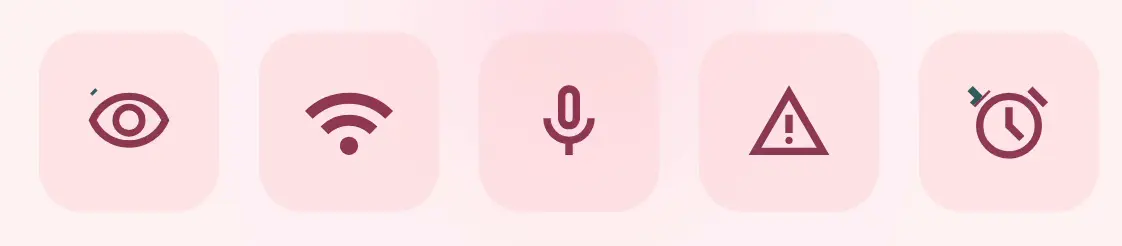 Diagonal Wipe Icon Animation