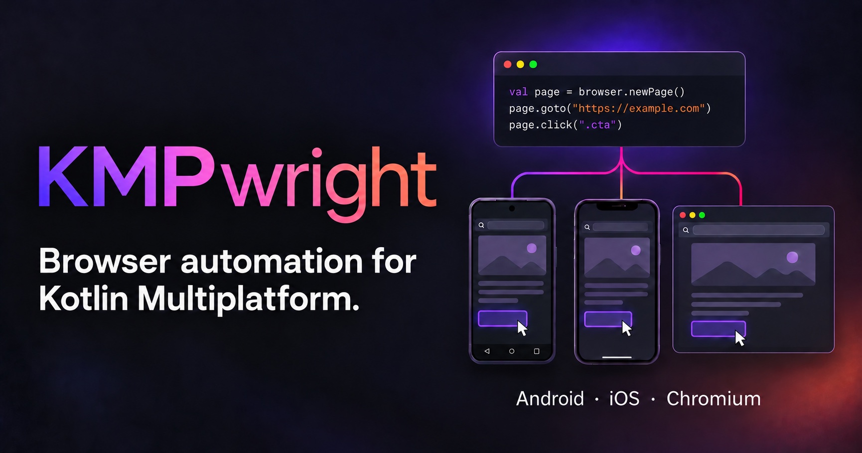 KMPwright — browser automation for Kotlin Multiplatform