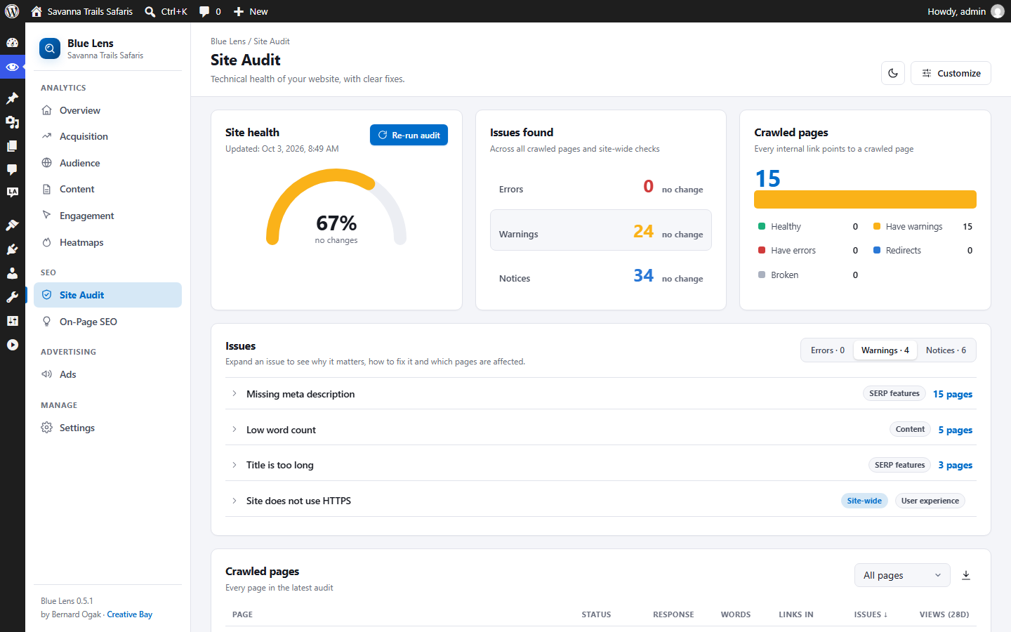 Site Audit