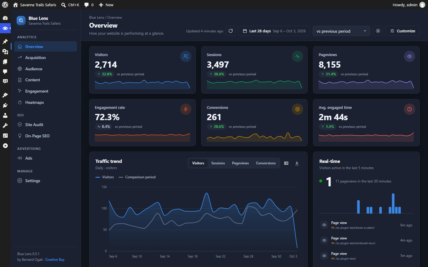 Dark theme