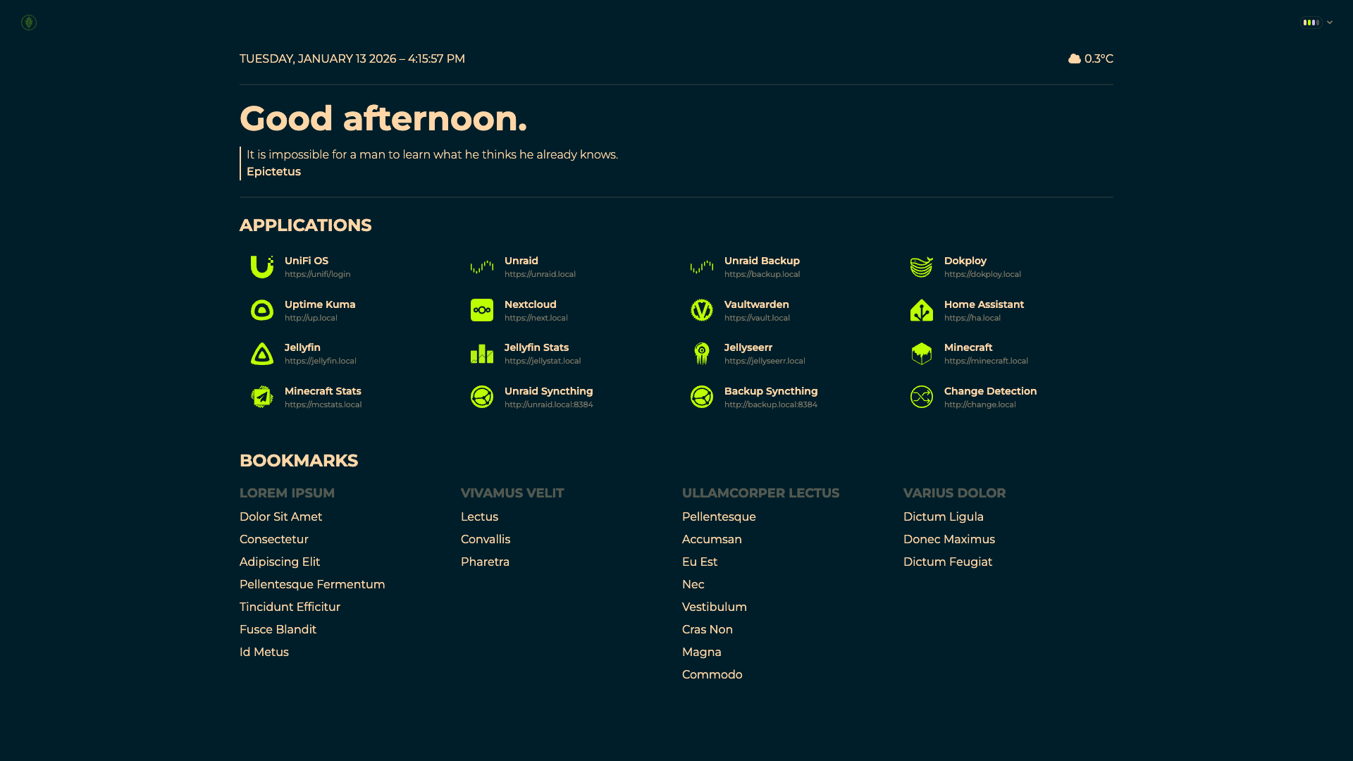 Abyss Homepage