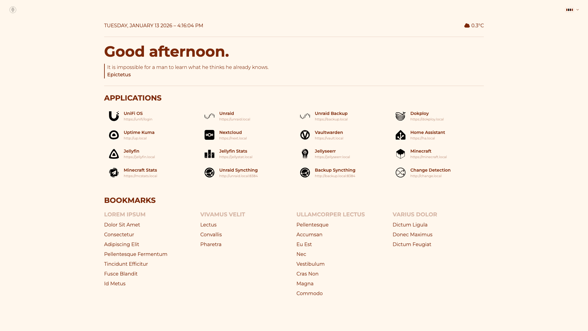 Caramellatte Homepage