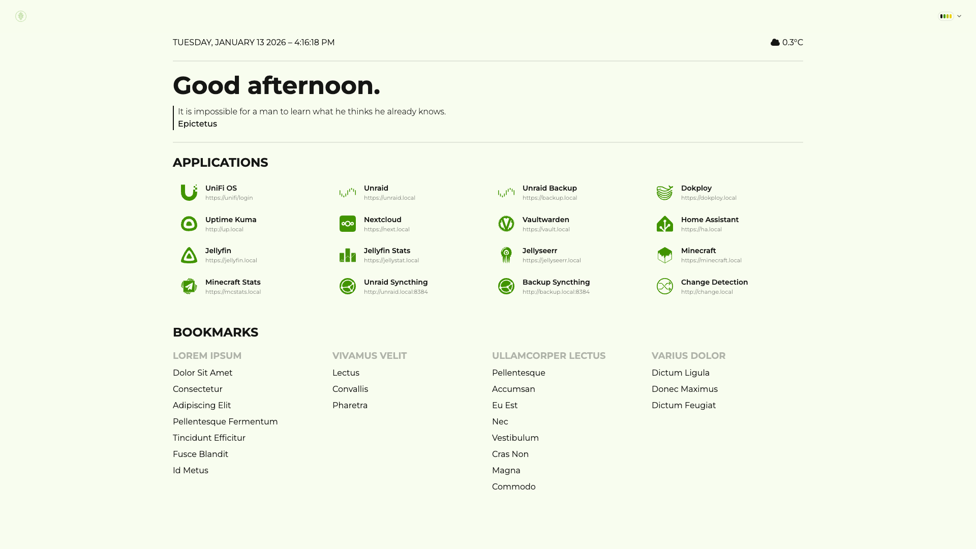 Lemonade Homepage