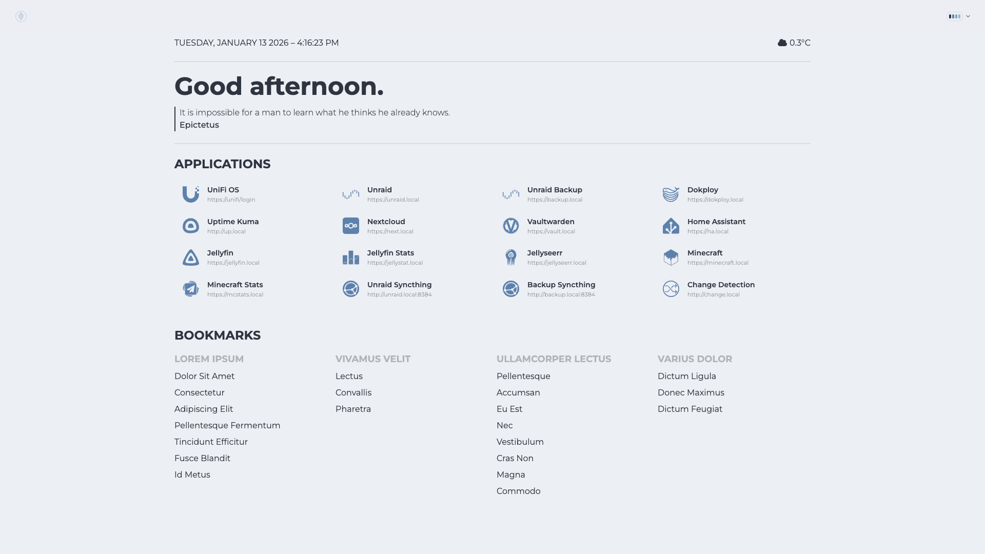 Nord Homepage