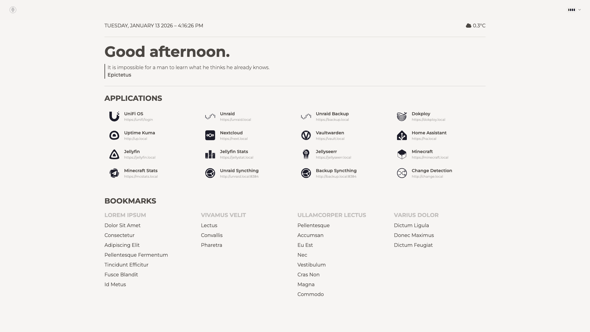 Silk Homepage