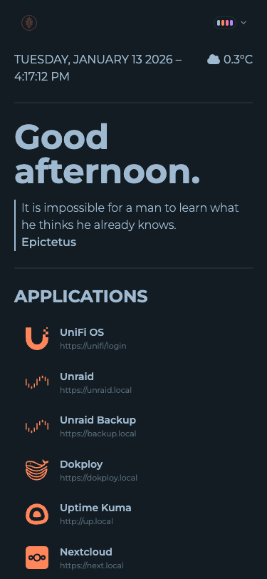 Oak   Sunset Theme (Mobile)